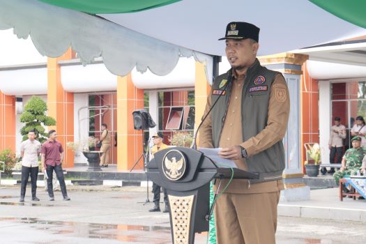 Pimpin Apel Siaga Karhutla 2026, Bupati Ade Tegaskan Inhu Bebas Asap